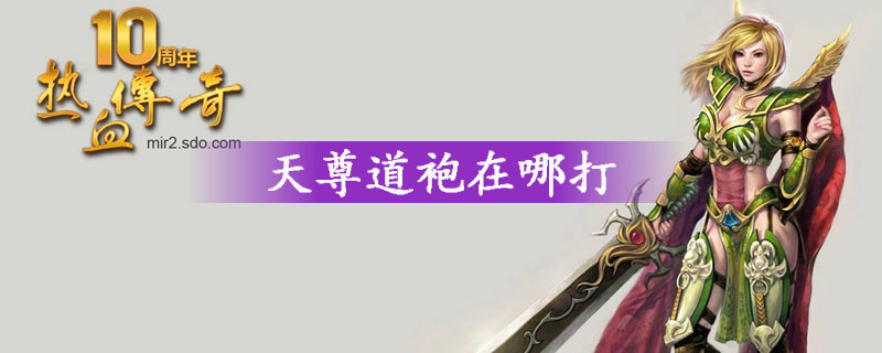 天尊道袍在哪打
